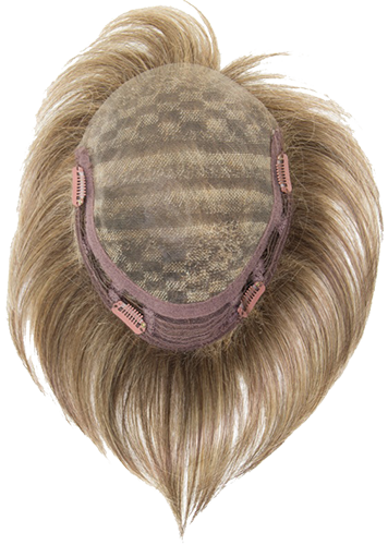 A mid-length brown wig
